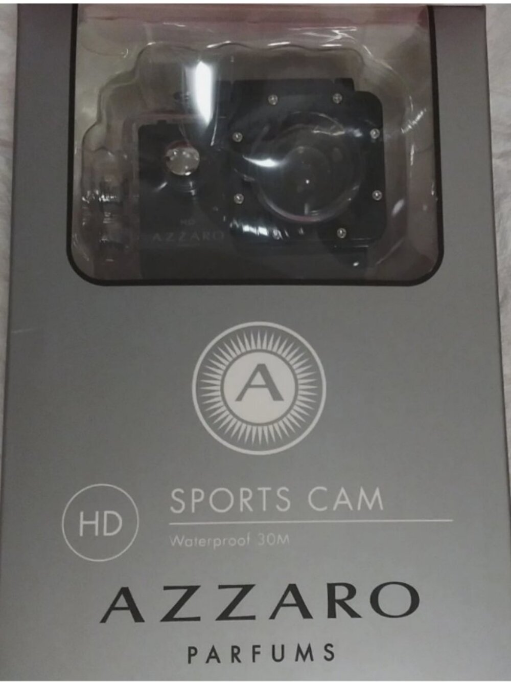 Waterproof 30M HD Sports Cam.Azzaro Parfums